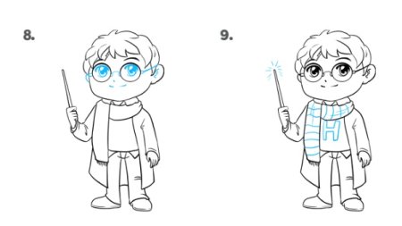 Волан де Морт рисунок