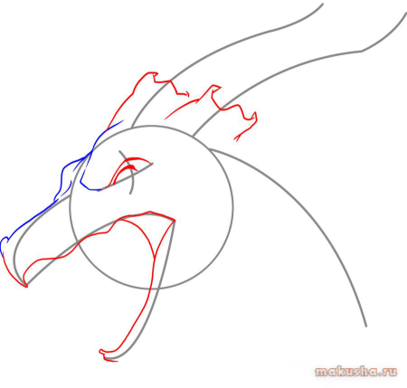 Дракон по шагам