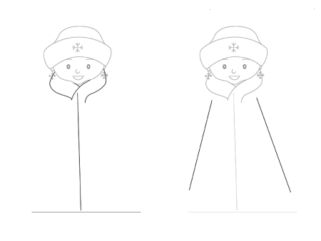 Новогодние рисунки пошагово