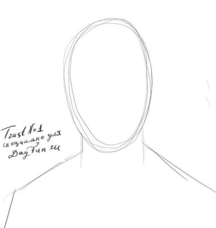 Гарри Поттер портрет легкий