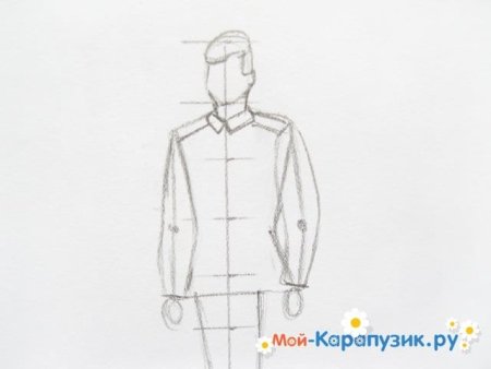Рисуем солдата пошагово