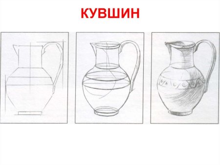 Трафарет вазы для цветов