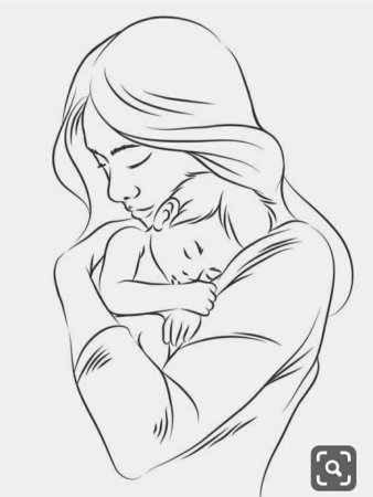 Рисунок ко Дню матери