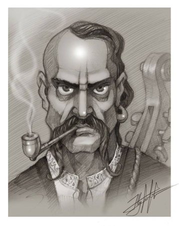 Тарас Бульба рисунок