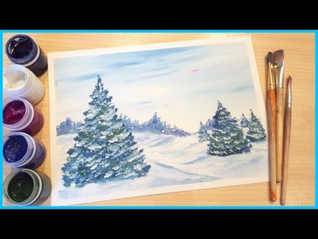 Идеи для рисования красками