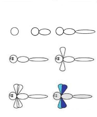 Симметричное рисование насекомых