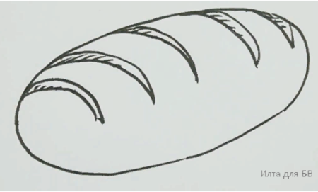 Рисование хлебобулочные изделия