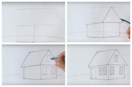 Эскиз здания