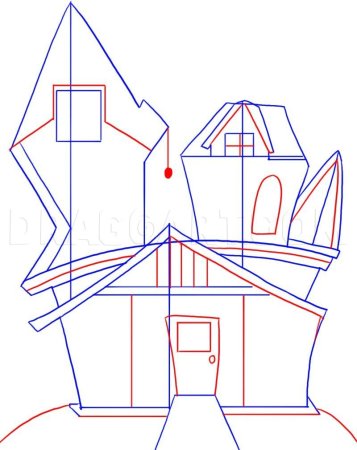 Эскиз архитектурного здания