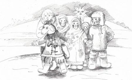 Раскраска Christmas Carol