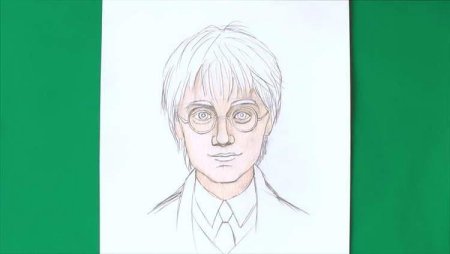 Гарри Поттер рисунок карандашом для срисовки