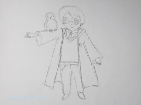 Маленькие рисуночки Гарри Поттер
