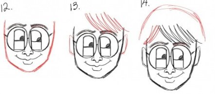 Рисунок Воландеморта карандашом