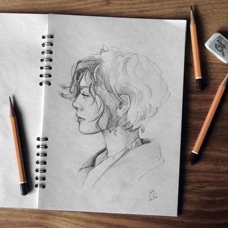 Рисунки для срисовки в скетчбук