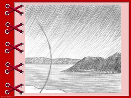 Этапы рисования пейзажа для детей