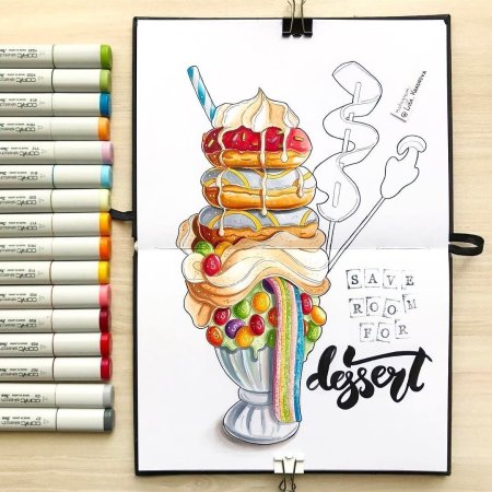 Пошаговое рисование розы