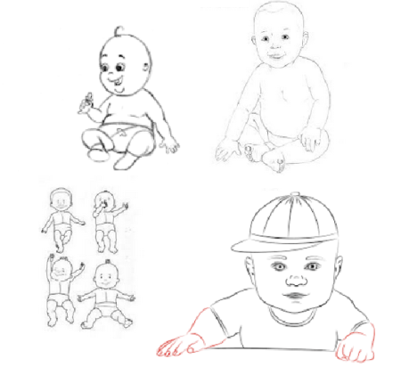 Рисунки пошагово для подростков