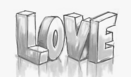 Рисунки карандашом граффити на бумаге