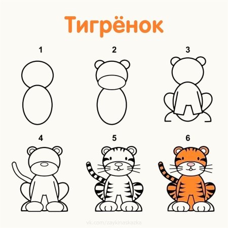 Как нарисовать крокодила Гену ребенку