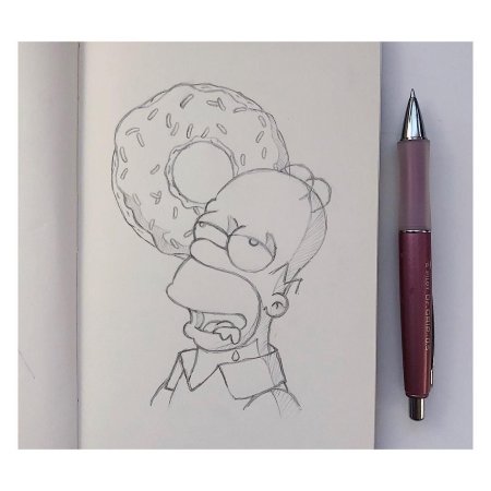Рисунки для блокнота карандашом
