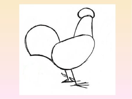 Рисование петуха в старшей группе