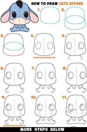 Котики для рисования для начинающих