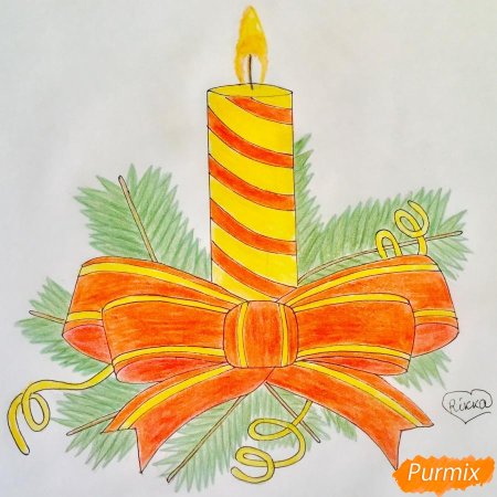 Новогодний натюрморт простой