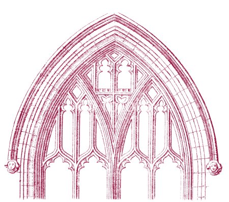 Миланский собор чертежи окон