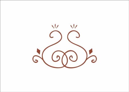 Простой цветочный орнамент