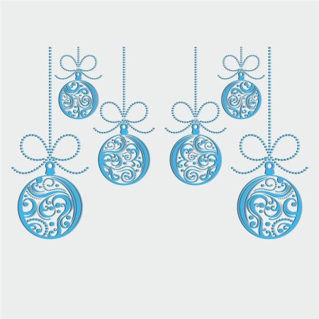 Елочный шар с узором