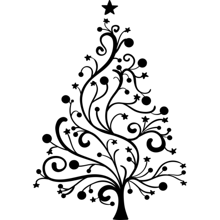 Стилизованная елка