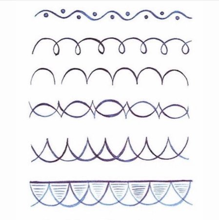 Орнамент простой для детей