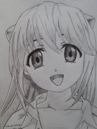 Рисунки карандашом анем