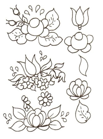 Узбекские узоры для рисования