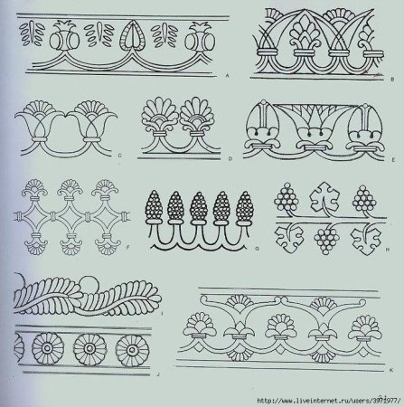 Элементы узора