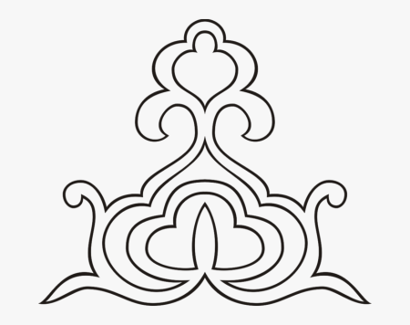 Татарские орнаменты и узоры для тюбетейки