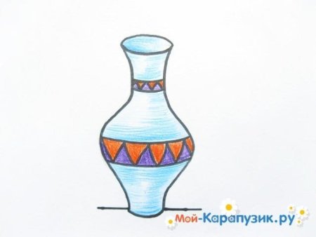 Кувшин с узорами