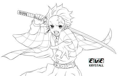 Незуко карандашом