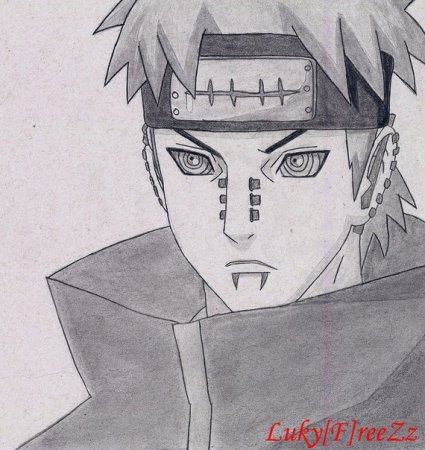 Персонажи Наруто рисунки Пейн