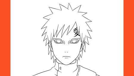 Минато Наруто рисунок карандашом