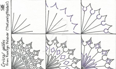 Точечная роспись кружева Ришелье