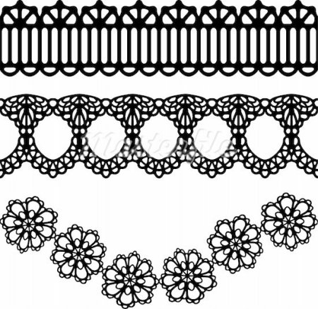 Рисование кружевом