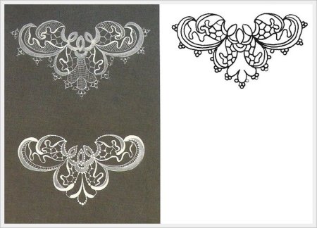 Кружево карандашом