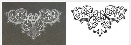 Кружево карандашом