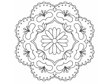 Точечная роспись трафареты кружево Ришелье