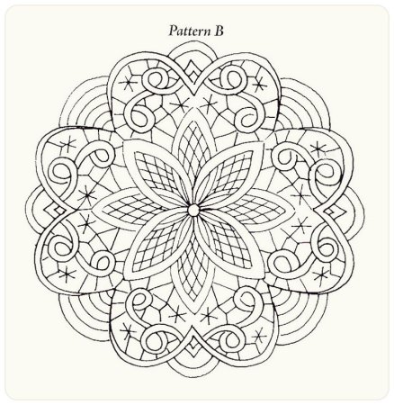 Кружево карандашом