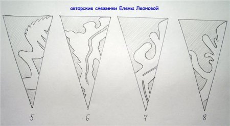 Как вырезать красивые снежинки из бумаги пошагово