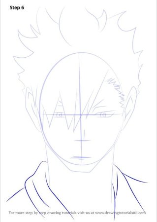 Поэтапное рисование аниме персонажей из волейбола