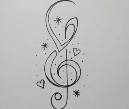 Узоры карандашом