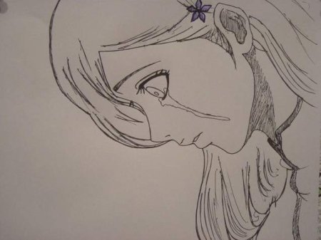 Рисунки для срисовки аниме